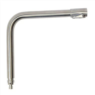 اتصالات شیر منحنی از جنس استنلس استیل سفارشی