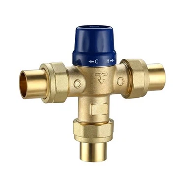شیر اختلاط ترموستاتیک 1/2 اینچی برنجی